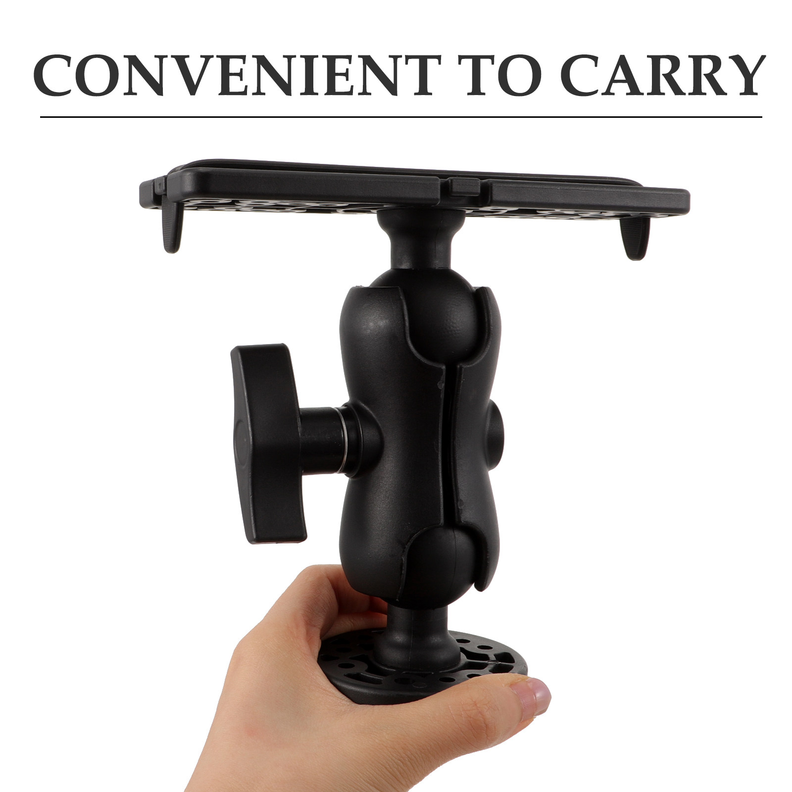 Fishing Kayak Fish Finder Mount - Hochwertige Fischfinder-Halterung für Kajak, Boot, Kanu,