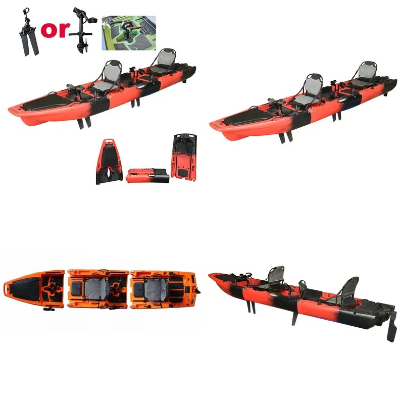 Heißer Verkauf: 14FT 2-Persone – Fishing Kayak Sit In Bewertung und Preis