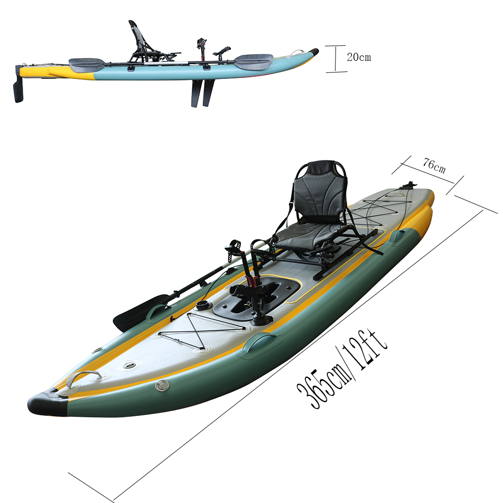 Pedalbetriebenes, faltbares, a – Fishing Kayak Sit On Top Bewertung und Preis